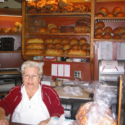 Canter&#039;s Bakery Saleswoman Naomi Baseman at the counter